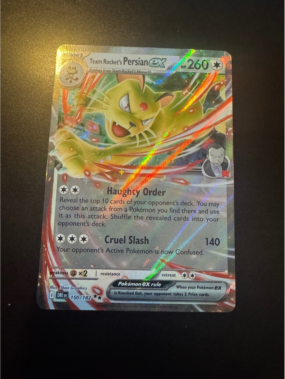 Team Rocket’s Persian ex 150/182 Slowking ex Japanese Lot